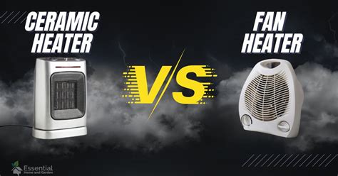 ceramic heater vs fan heater